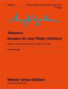 Sonates op. 2 TWV 40:101-106 
