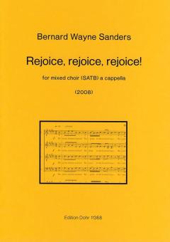 Rejoice, rejoice, rejoice! for mixed choir 
