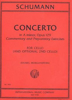 Concerto en la mineur, op. 129 
