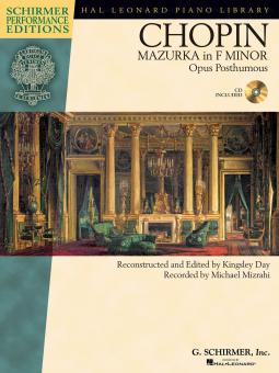 Mazurka In F minor, Op. Post. 