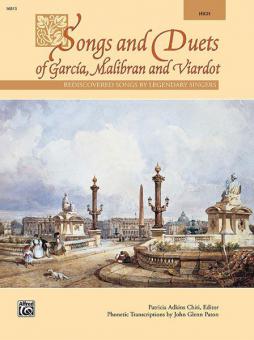 Songs and Duets of Garcia, Malibran and Viardot 