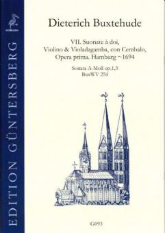 Sonate a-moll op. 1,3 