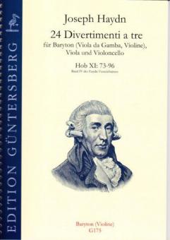 24 Divertimenti a tre Nr. 73-96 