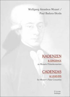 Cadenzas & Lead-Ins for Mozart's Flute Concertos K.313-315 