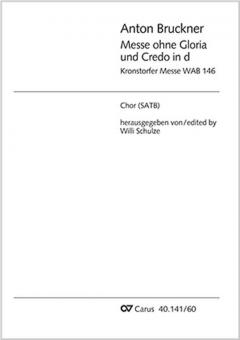 Messe sans Credo ni Gloria en ré mineur Standard
