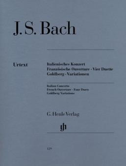Concerto italien, Ouverture française, Quatre duos, Variations Goldberg 