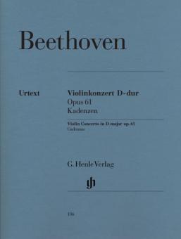Cadences pour le concerto pour violon op. 61 