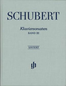 Sonates pour piano (sonates de jeunesse et sonates inachevées, édition révisée) Vol. 3 