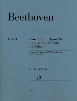 Sonate pour piano et violon en fa majeur Le printemps op. 24 