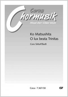 O lux beata Trinitas Standard