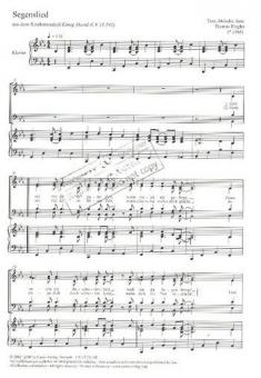 Chant de bénédiction 