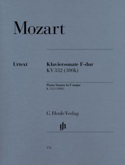 Sonate pour piano fa majeur KV 332 (300k) 