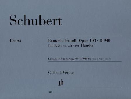 Fantaisie en fa mineur op. 103 D 940 