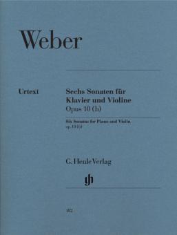 6 Sonates pour piano et violon op. 10 (b) 