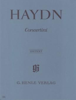 Concertini pour piano (clavecin) avec deux violons et violoncelle 