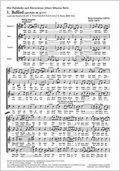 3 chants de Psaumes 