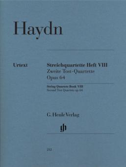 Quatuors à cordes Cahier (Deuxièmes Quatuors Tost) op. 64 Vol. 8 