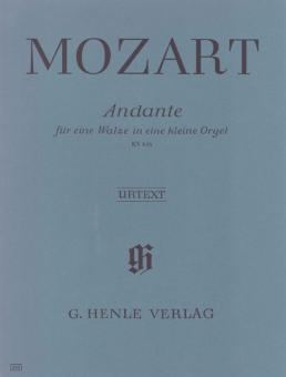 Andante en fa majeur pour orgue mécanique KV 616 