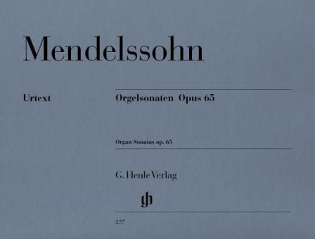 Sonates pour orgue op. 65 