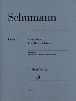 Exercices - Etudes en forme de variations libres sur un thème de Beethoven (première édition) 