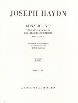 Concerto pour orgue (clavecin) et instruments à cordes en ut majeur Hob. XVIII:10 