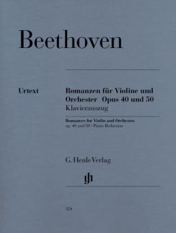 Romances pour violon et orchestre en sol majeuret en fa majeur op. 40 u. 50 