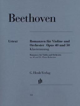 Romances pour violon et orchestre en sol majeuret en fa majeur op. 40 u. 50 