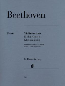 Concerto en ré majeur pour violon et orchestre op. 61 