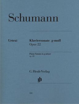 Sonate pour piano en sol mineur (avec le mouvement final original) op. 22 