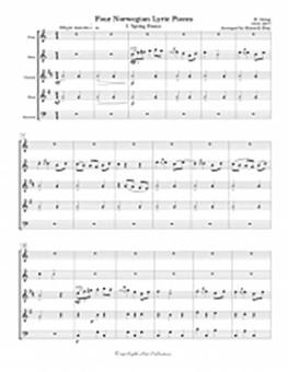 Four Norwegian Lyric Pieces 