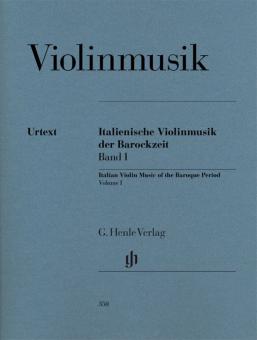 Musique italienne pour violon de l'époque baroque Vol. 1 
