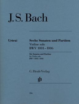 Sonates et Partitas pour violon solo BWV 1001-1006 