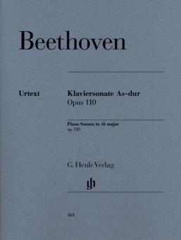 Sonate pour piano en la bémol majeur op. 110 