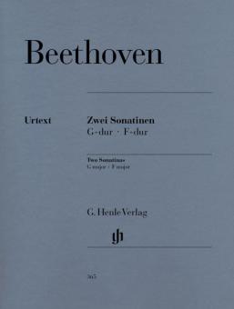 2 Sonatines pour piano en fa majeur et en sol majeur (appendice 5) 