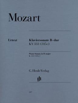 Sonate pour piano si bémol majeur KV 333 (315c) 