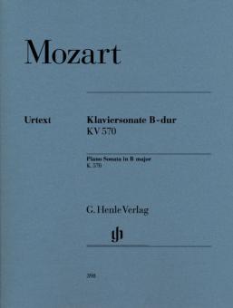 Sonate pour piano si bémol majeur KV 570 