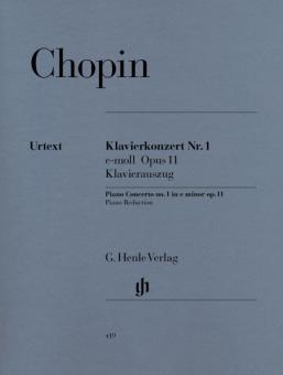 Concerto pour piano et orchestre no 1 en mi mineur op. 11 