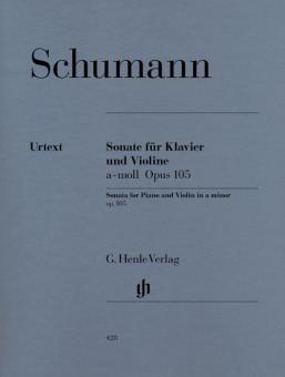 Sonate pour piano et violon en la mineur op. 105 
