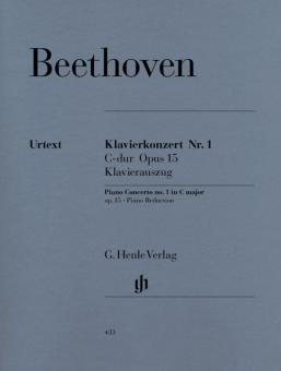 Concerto pour piano et orchestre no 1 en ut majeur op. 15 op. 15 