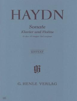 Sonate pour piano et violon en sol majeur Hob. XV:32 