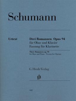 Romances pour hautbois et piano op. 94 