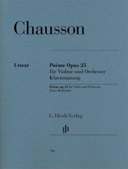 Poème pour violon et orchestre op. 25 