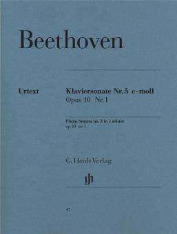 Sonate pour piano en ut mineur op.10/1 