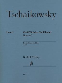 Douze pièces pour piano op. 40 