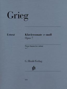 Sonate pour piano en mi mineur op. 7 