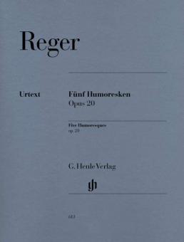 Cinq Humoresques pour Piano op. 20 
