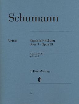Etudes sur un thème de Paganini op. 3 und 10 