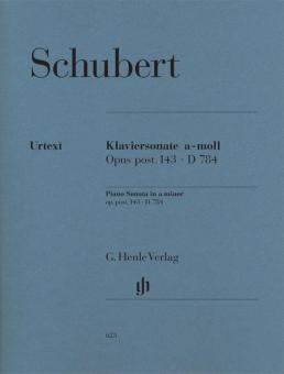 Sonate pour piano en la mineur op. post. 143 D 784 