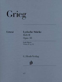 Pièces lyriques premier cahier op. 38 Heft 2 