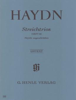 Trios à cordes (trios attribués à Haydn) Vol. 3 